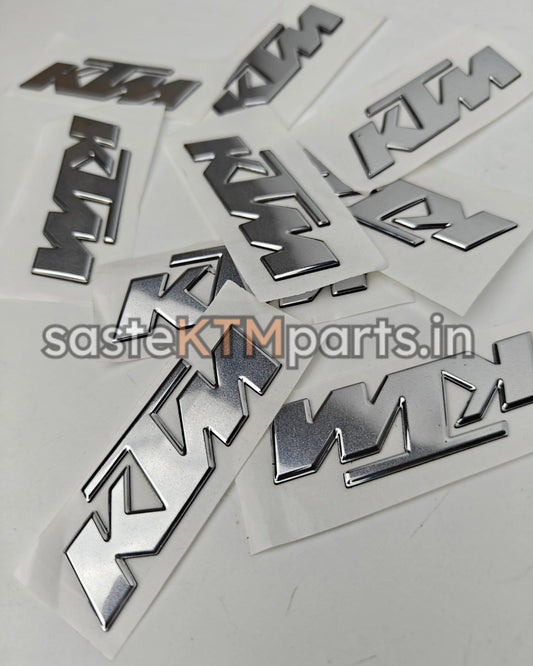 KTM EMBOSS STICKER - STICK ANYWHERE