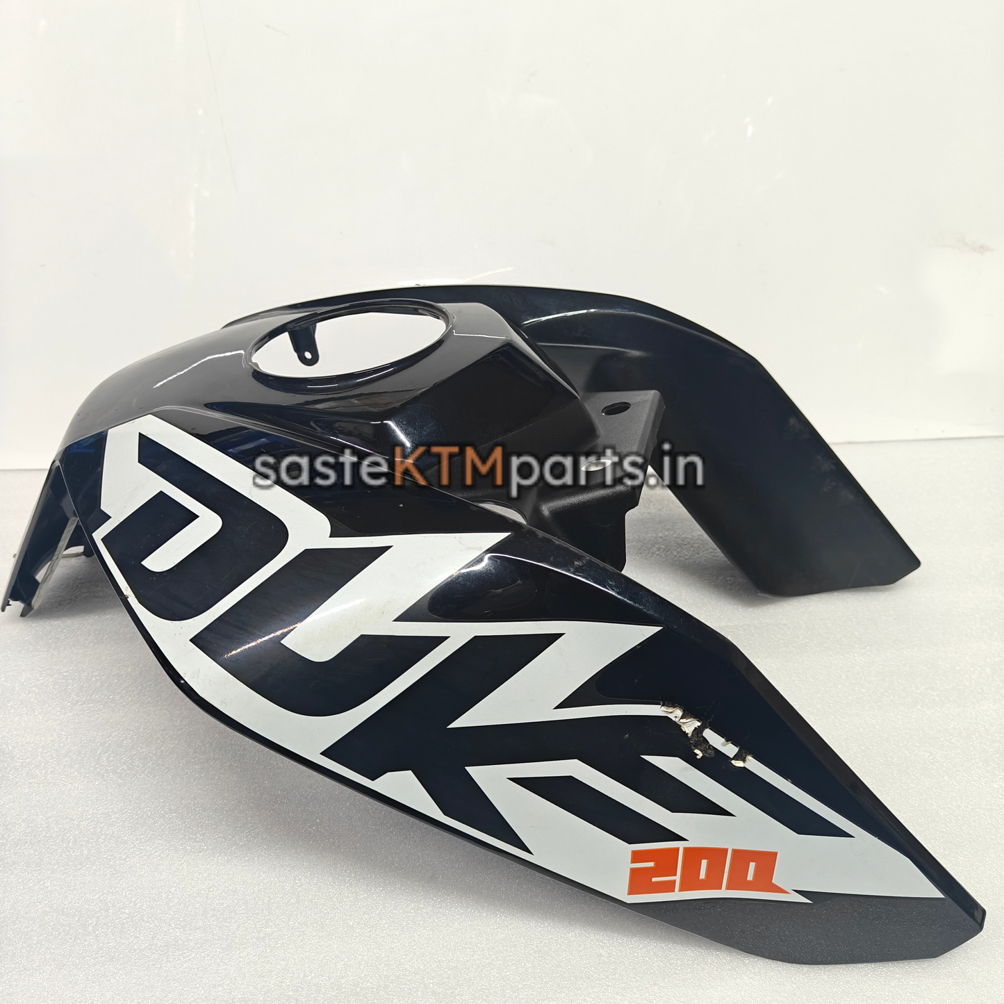 TANK PANNEL -DUKE 200 BLACK WITH DECAL-52JU0155