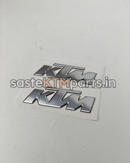 KTM EMBOSS STICKER - STICK ANYWHERE