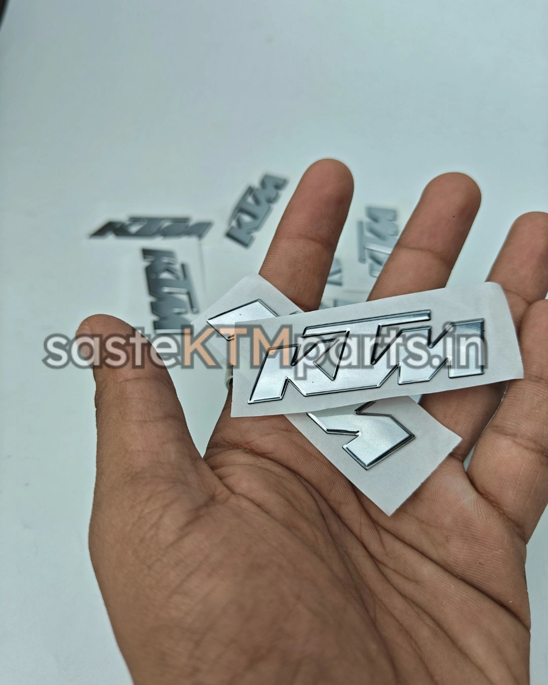 KTM EMBOSS STICKER - STICK ANYWHERE