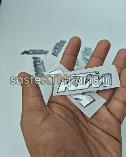 KTM EMBOSS STICKER - STICK ANYWHERE