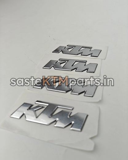 KTM EMBOSS STICKER - STICK ANYWHERE